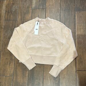 UGG Women's Beige Crew Neck Sweater size small